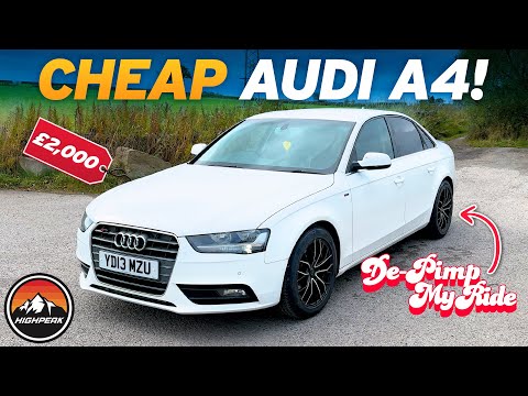 I BOUGHT A CHEAP AUDI A4 FOR £2,000!