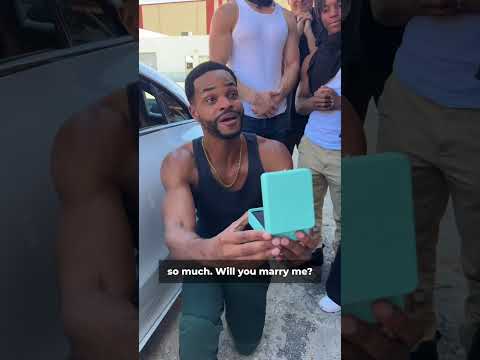 Proposal gone wrong 💍😳