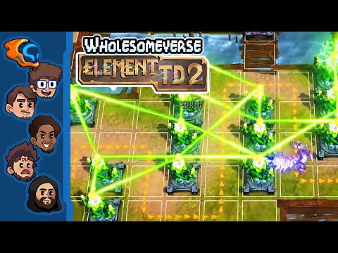 I Made An Overpowered Tesla Tree Neural Network! - Element TD2: Mazing Expansion