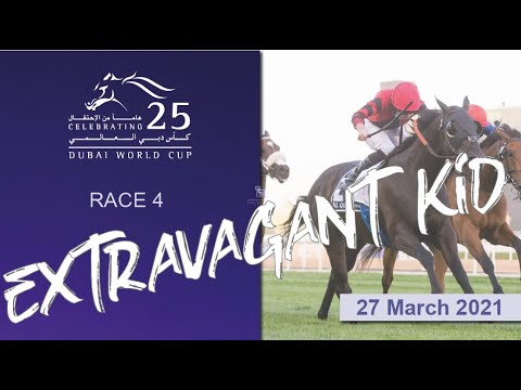 Extravagant Kid (USA) wins the 1200m G1 I Dubai World Cup I Race 4 I Al Quoz Sprint