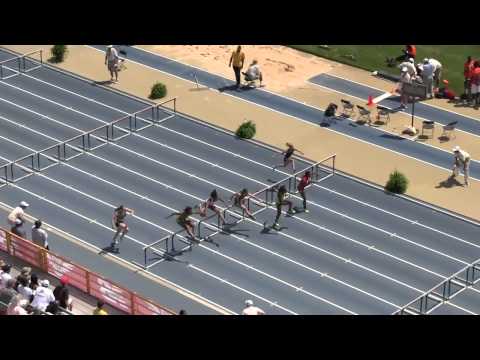 Girls 100m Hurdles EE Heat 4 - New Balance Nationals Outdoor 2013