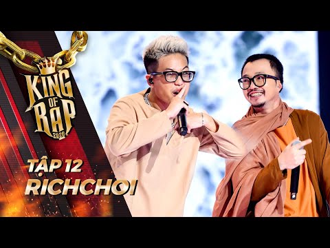 Bớt "ngông cuồng", RICHCHOI rap xuất thần trên nền nhạc Trịnh cùng HÀ LÊ | KING OF RAP Tập 12