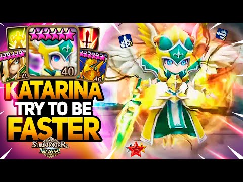 Guardian Player with 300 SPD KATARINA in Summoners War