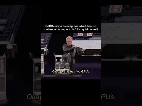 NVIDIA Built a Supercomputer With NO Wires?! 🤯