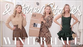 20% off EVEERYTHING & OTHER STORIES Cyber Week/Black Friday Winter haul!
