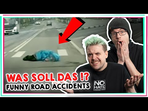 Auf ZEBRASTREIFEN EINGESCHLAFEN!? ? Funny Road Accidents 83 | Reaktion