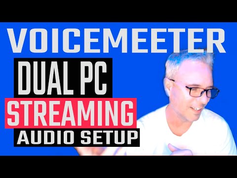Voicemeeter Potato. Dual PC Streaming Audio Setup.