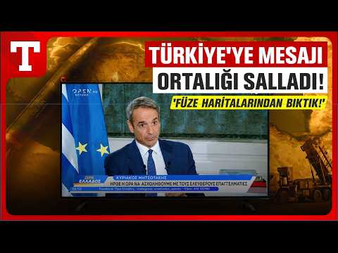 Miçotakis'den Canlı Yayında 'Füze' Mesajı! 'Türkiye'nin Ne Yapacağını Bilemem'-Türkiye Gazetesi