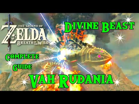 Divine Beast Vah Rudania Walkthrough Breath of The Wild