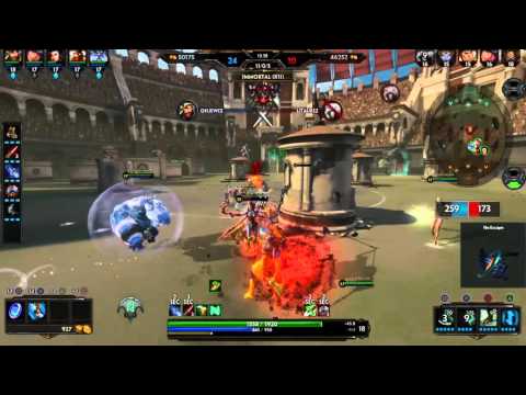 SMITE Arena gameplay Ullr 19-0