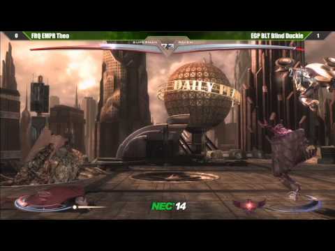 Injustice Top 8 - FRQ EMPR Theo vs EGP BLT Blind Duckie - Northeast Championships 14