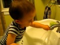 Kai Brushing His Teeth