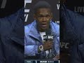 Israel Adesanya with some words ahead of UFC 271 ? #shorts