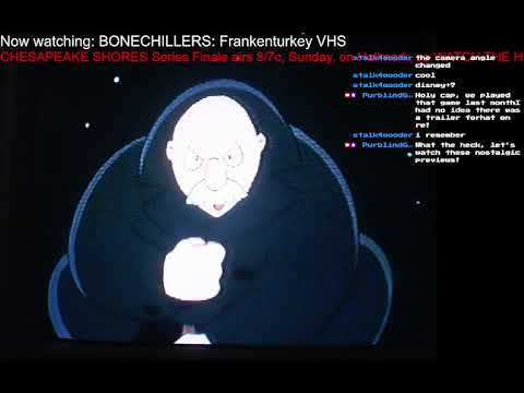 273: Halloween Meets Thanksgiving in BONE CHILLERS: FRANKENTURKEY (VHS)