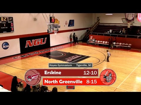 NGU Men's Basketball 2015-16 - North Greenville vs. Erskine