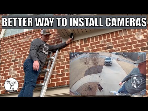 YouTube video about: How to install outside camera without drilling?