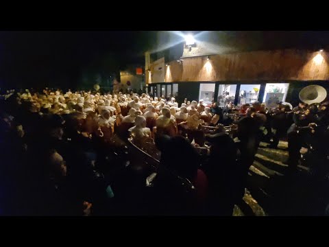 #2024  les gilles de Binche Mardi Gras au soir