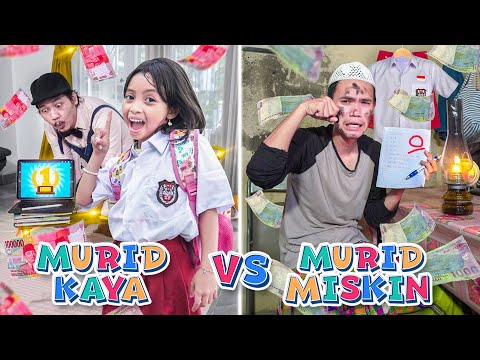 LEIKA MURID KAYA VS TOMPEL MURID MISKIN BELAJAR SEKOLAH😱LEIKA VS TOMPEL UJIAN SEKOLA KAYA VS MISKIN