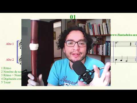 01 Nuevo  Curso Flauta dulce  Alto !!!