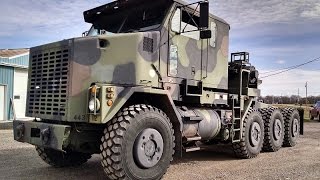 preview picture of video 'M1070 8x8 Oshkosh HET MILITARY TRACTOR TRUCK'