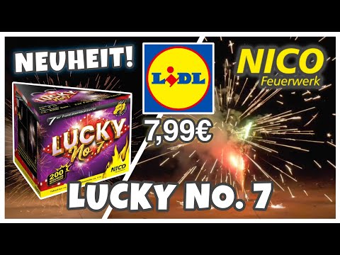 Lucky No. 7 von Nico bei Lidl 🤩 | NEUHEIT 2025 🔥 | Pyro TV 