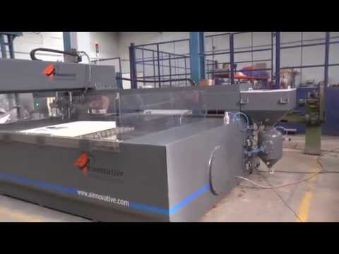 CNC Water Jet Cutting Machine videos