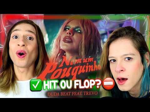 ✅HIT ou FLOP⛔️ DUDA BEAT - Nem Um Pouquinho feat. Trevo (React e Comentários) | Acorda, Berenice!