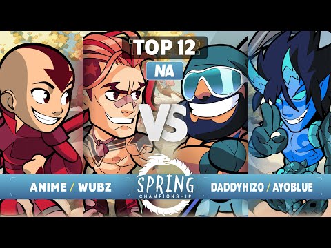 Anime & Wubz vs Daddyhizo & Ayoblue - Top 12 - Spring Championship 2023 - NA 2v2