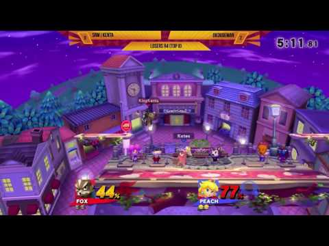 CMU:S2 - Dkdudeman (Peach) vs SRM|Kenta (Lucina/Fox)