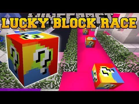 Minecraft: FUTURE WORLD LUCKY BLOCK RACE - Lucky Block Mod - Modded Mini-Game