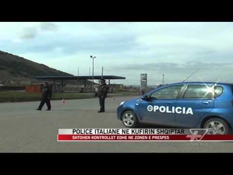 Policë italianë në kufirin shqiptar - News, Lajme - Vizion Plus