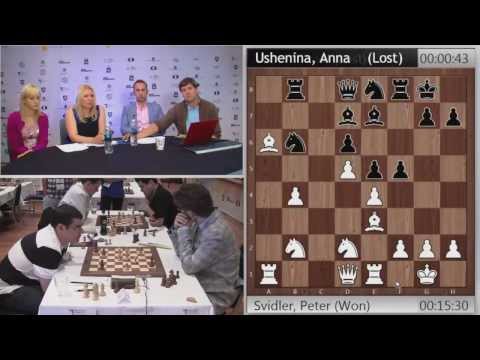 2013 World Cup - Analysis - Anna Ushenina vs Peter Svidler