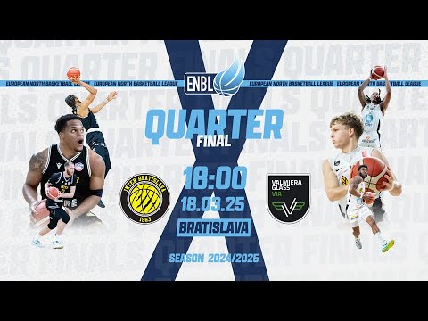 Inter Bratislava v VALMIERA GLASS VIA | Mar 18, 2025, 6:00 PM | ENBLeague