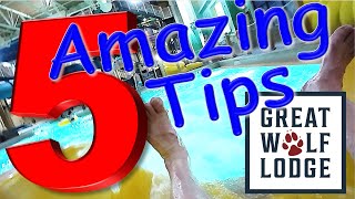 5 GREAT TIPS when staying at Great Wolf Lodge Niagara Falls!