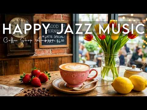 Happy Jazz Music ☕ Bossa Nova background for Relaxing, Great Moods and Happy Moods