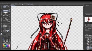 【立ち絵メイキング】赤い人