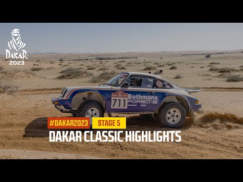 ダカール・ラリー2023 クラシッククラスのステージ5ハイライト動画