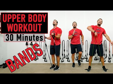 Resistance Band Upper Body Workout - Lose Weight and Tone Up