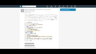 How to Add Icons to Your Linkedin Profile