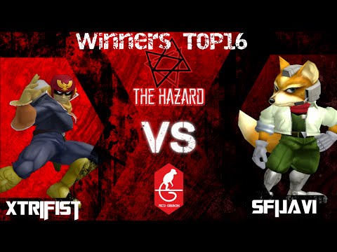 The Hazard 2016 - SSBM Top 16 Winners Round 2 - XTR|Fist vs SF| Javi