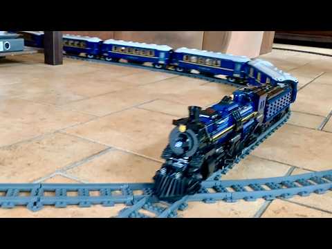 LEGO Orient Express 21344 MOD with 6 CARRIAGES on a BIG Train Layout