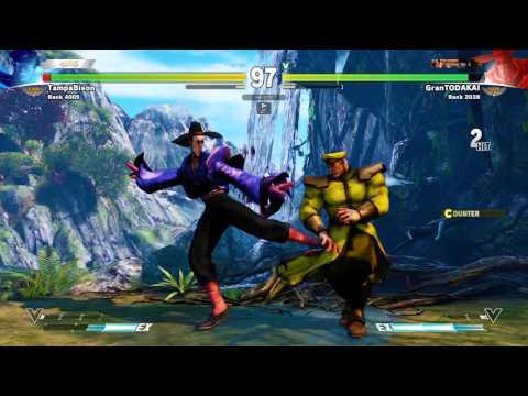 SFV~ M.Bison (TampaBison) vs  F A N G  (GranTODAKAI) HD