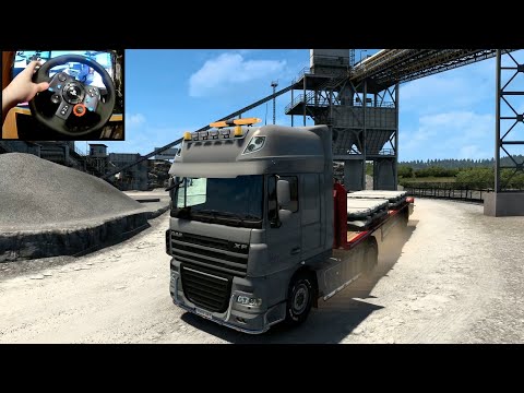 Euro Truck Simulator 2 | Burgas - Edirne | DAF XF 105 | Logitech G29 Gameplay