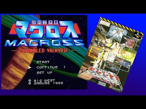 Macross: Scrambled Valkyrie (Super Famicom) Mike Matei Live
