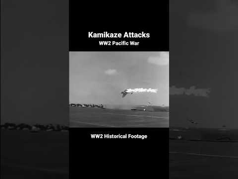 WW2 Footage | Kamikaze Attacks | Pacific War