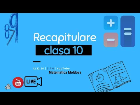 Recapitulare cl.10. Teza: Puteri, Radicali, Logaritmi, Polinoame, Fractii algebrice, Functii