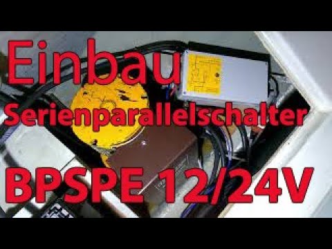 Tip - How to - Bowthruster - Conversion to Vetus series parallel switch 12 / 24 volt BPSPE
