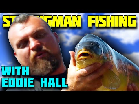Strongman Tries Carp Fishing | Eddie Hall