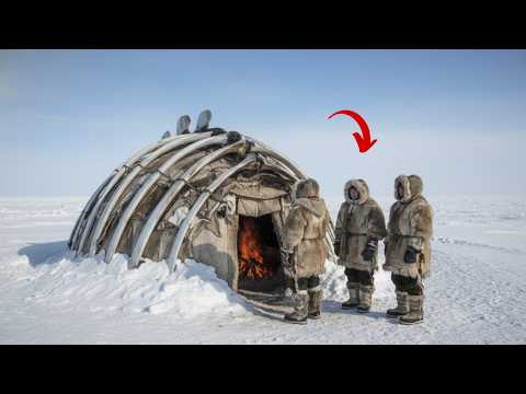 Wie die Inuit halbunterirdische Häuser bauten, um Winter bei -40°F zu überleben | Architektur-Doku.