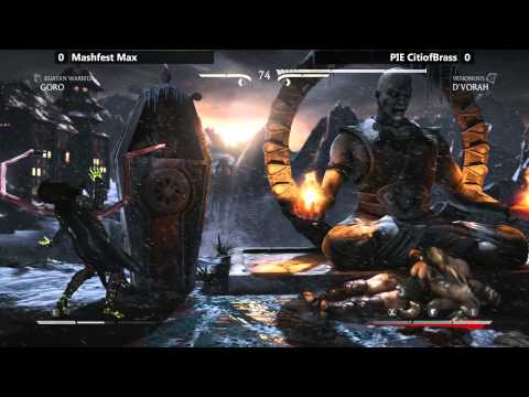 MKX @ Last Man Standing 1.7 - Mashfest Max (Goro) vs PIE Citi (Dvorah) [720p/60fps]
